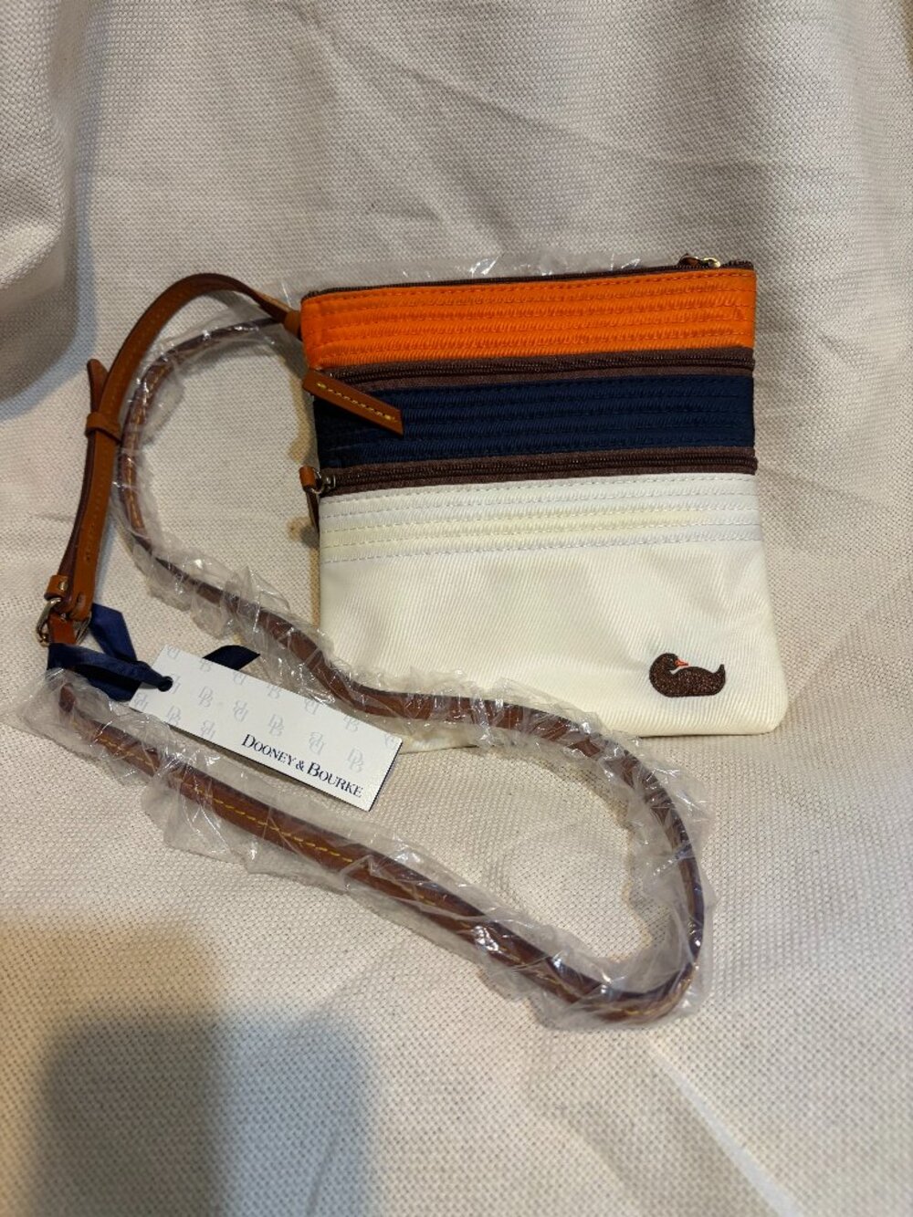 Vintage Dooney & Bourke Triple Zip